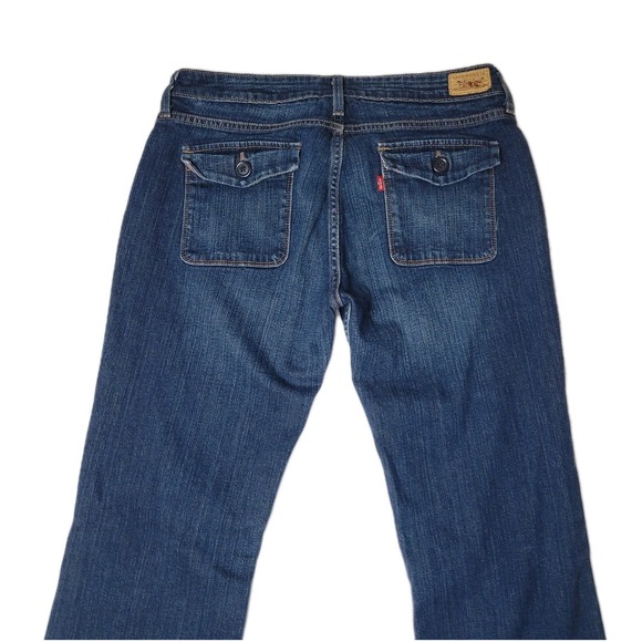 Levi's Womens 545 Low Boot Cut Jeans Size 10 Medium - 0908 - Picture 6 of 8